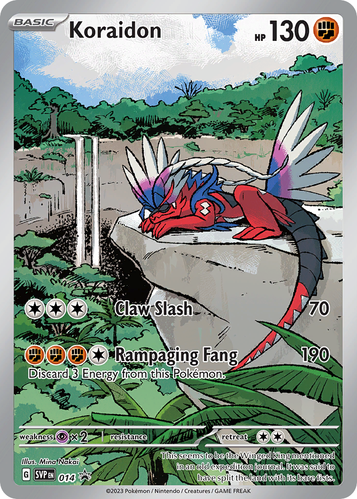 Koraidon - Scarlet & Violet Black Star Promos #14