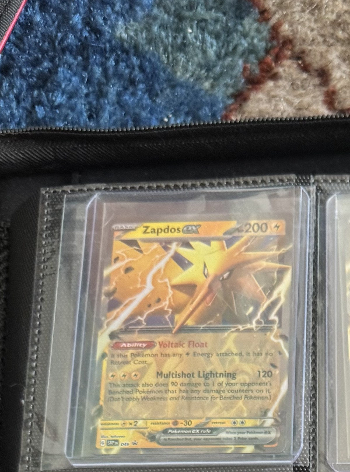 Zapdos ex - SVP #049 (Engelsk Promo)