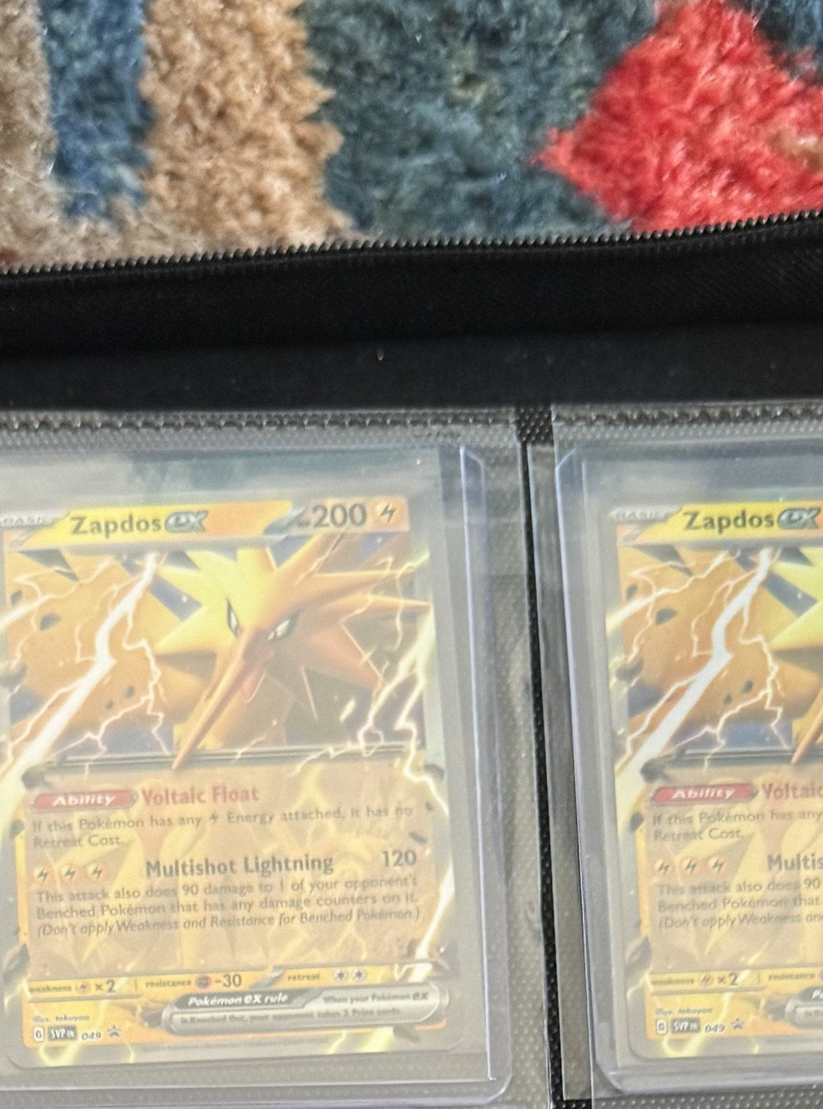 Zapdos ex - SVP #049 (Engelsk Promo) (kopi 2)