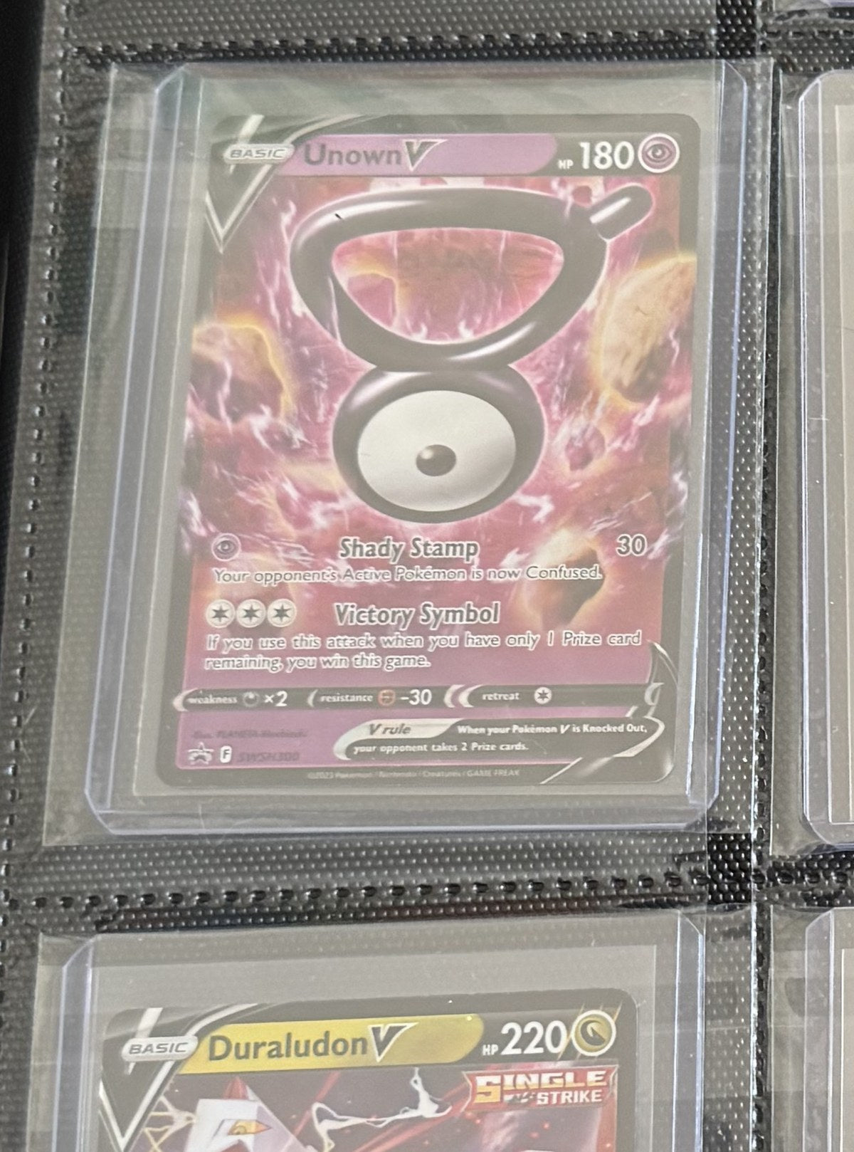 Unown V - Lost Origin #066/196 (Engelsk)