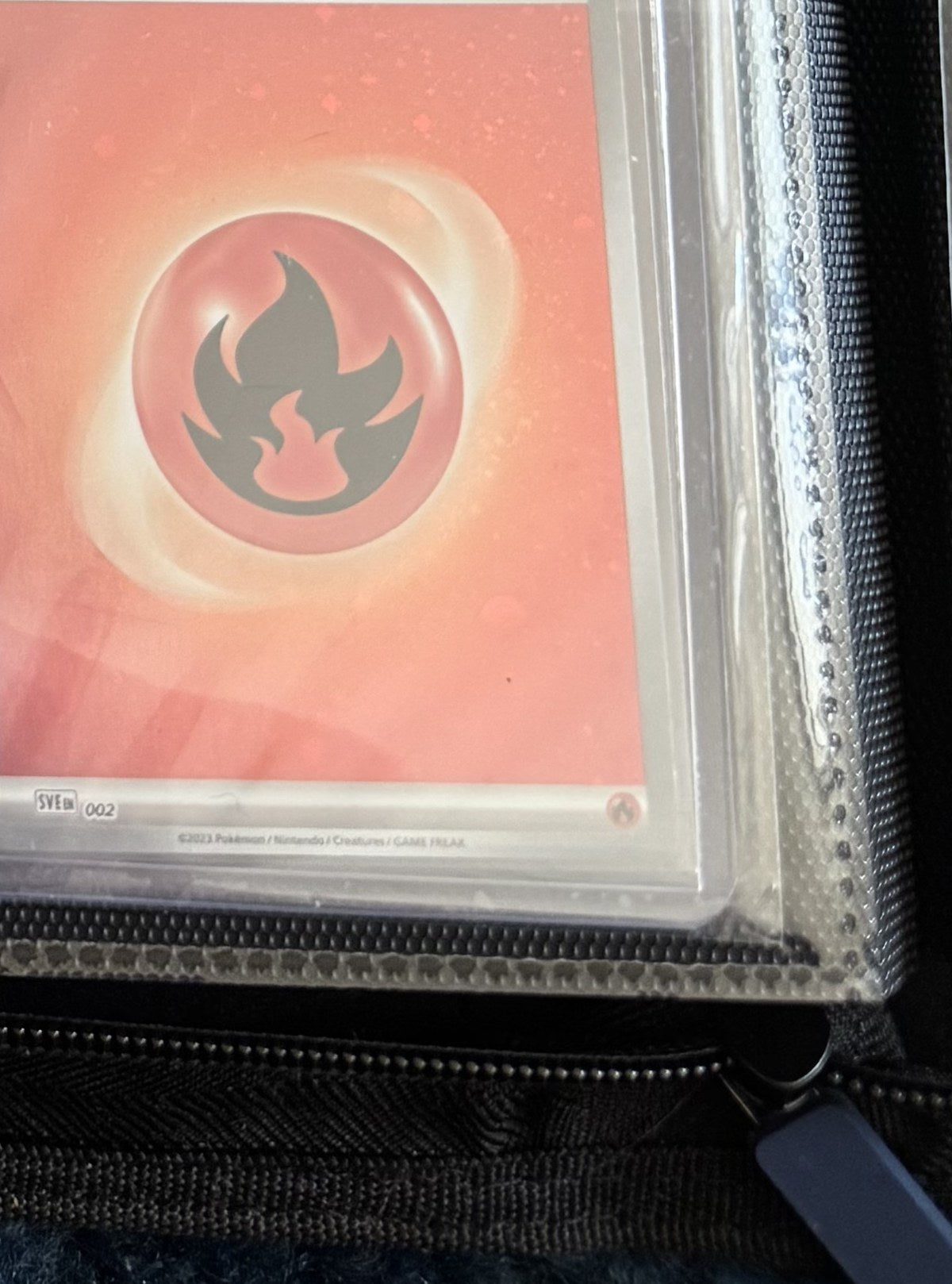 Basic Fire Energy - Scarlet & Violet Energier #002 (Engelsk)