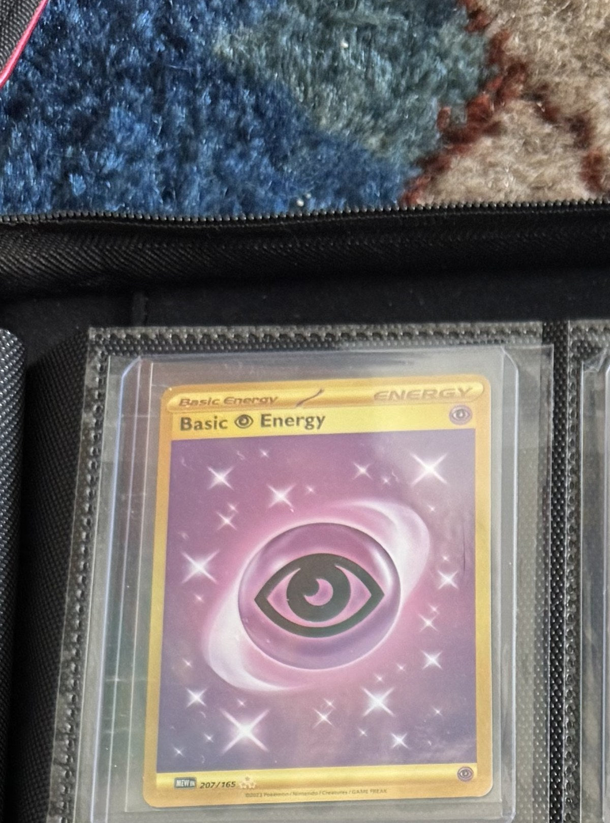 Basic Psychic Energy - Scarlet & Violet #207/165 (Galaxy Holo) (Engelsk)