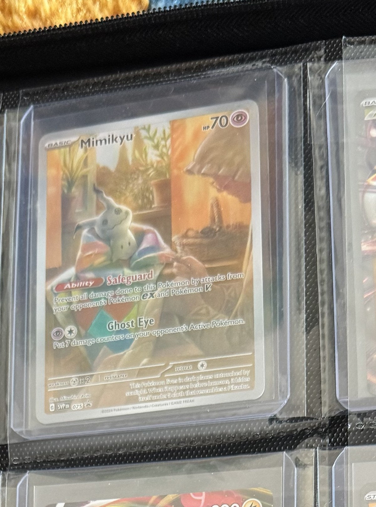 Mimikyu - Scarlet & Violet Black Star Promo #075 (Engelsk)