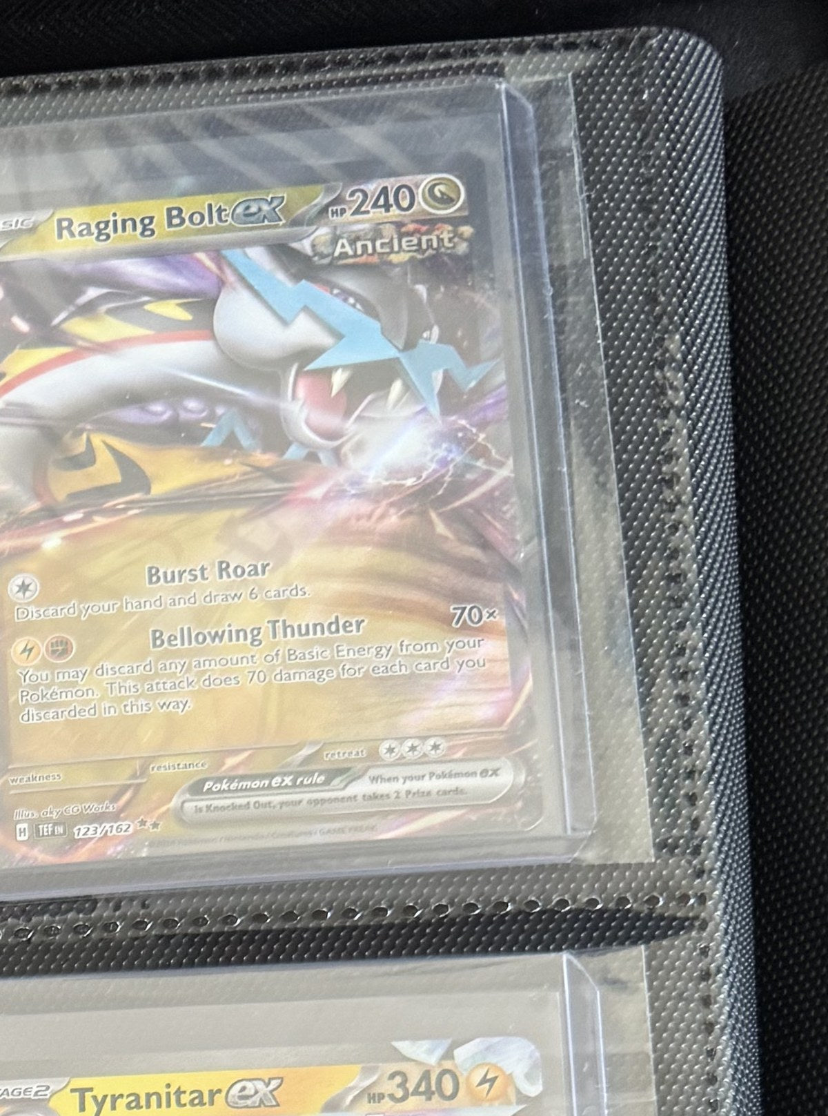 Raging Bolt ex - Temporal Forces #123/162 (Engelsk)