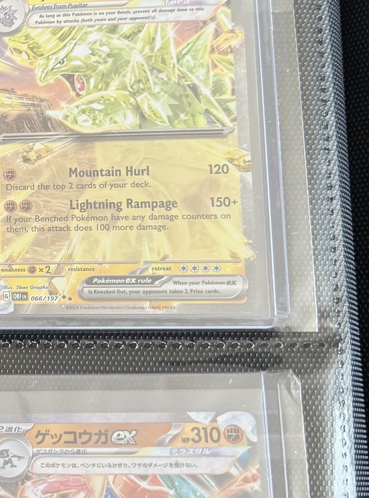 Tyranitar ex - Obsidian Flames #066/197 (Engelsk)