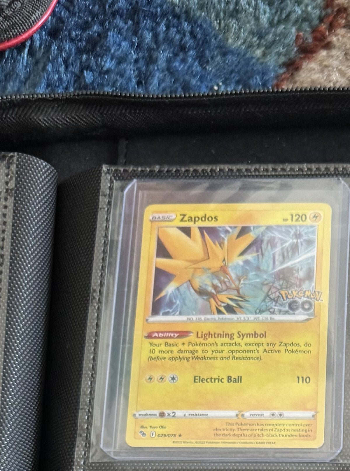 Zapdos - Pokémon GO #029/078 (Engelsk)