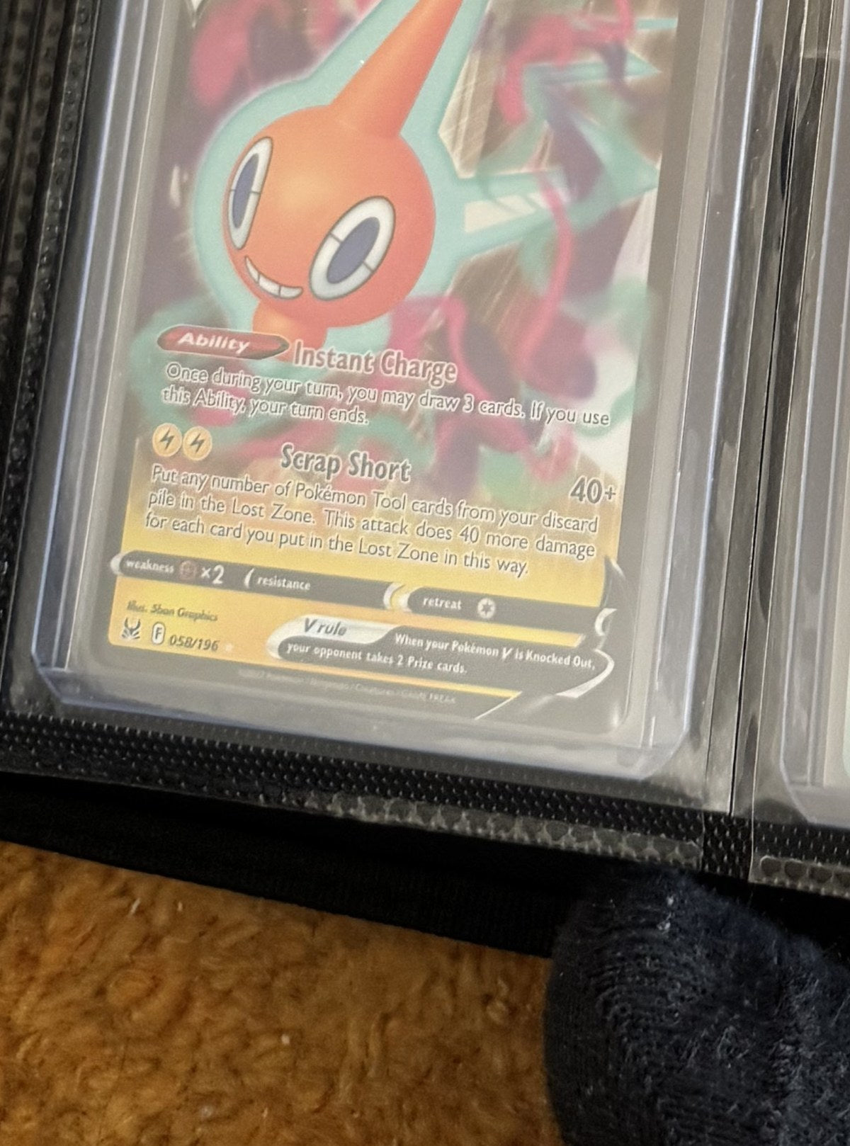 Rotom V - Lost Origin #058/196 (Engelsk)