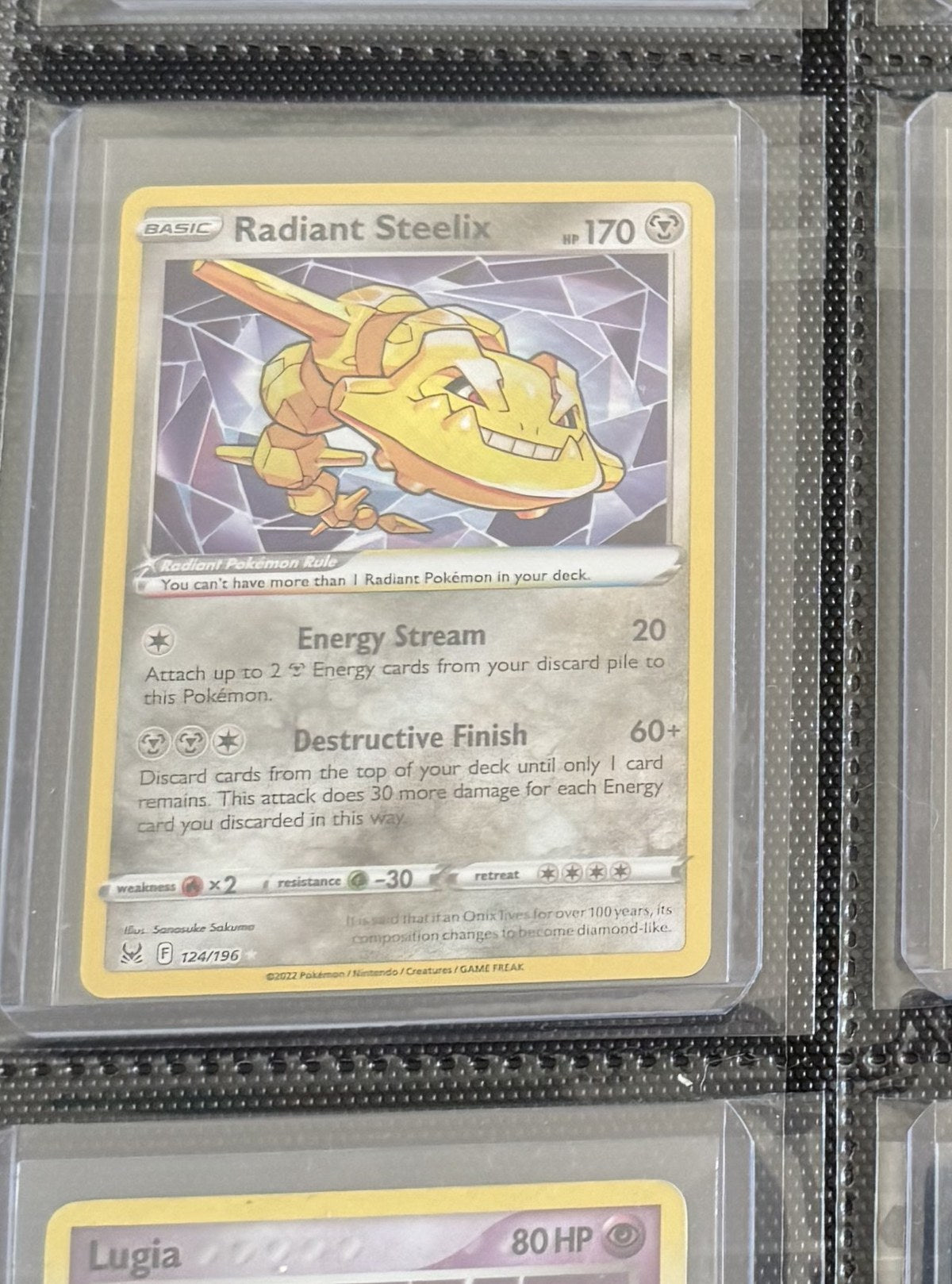 Radiant Steelix - Lost Origin #124/196 (Engelsk)