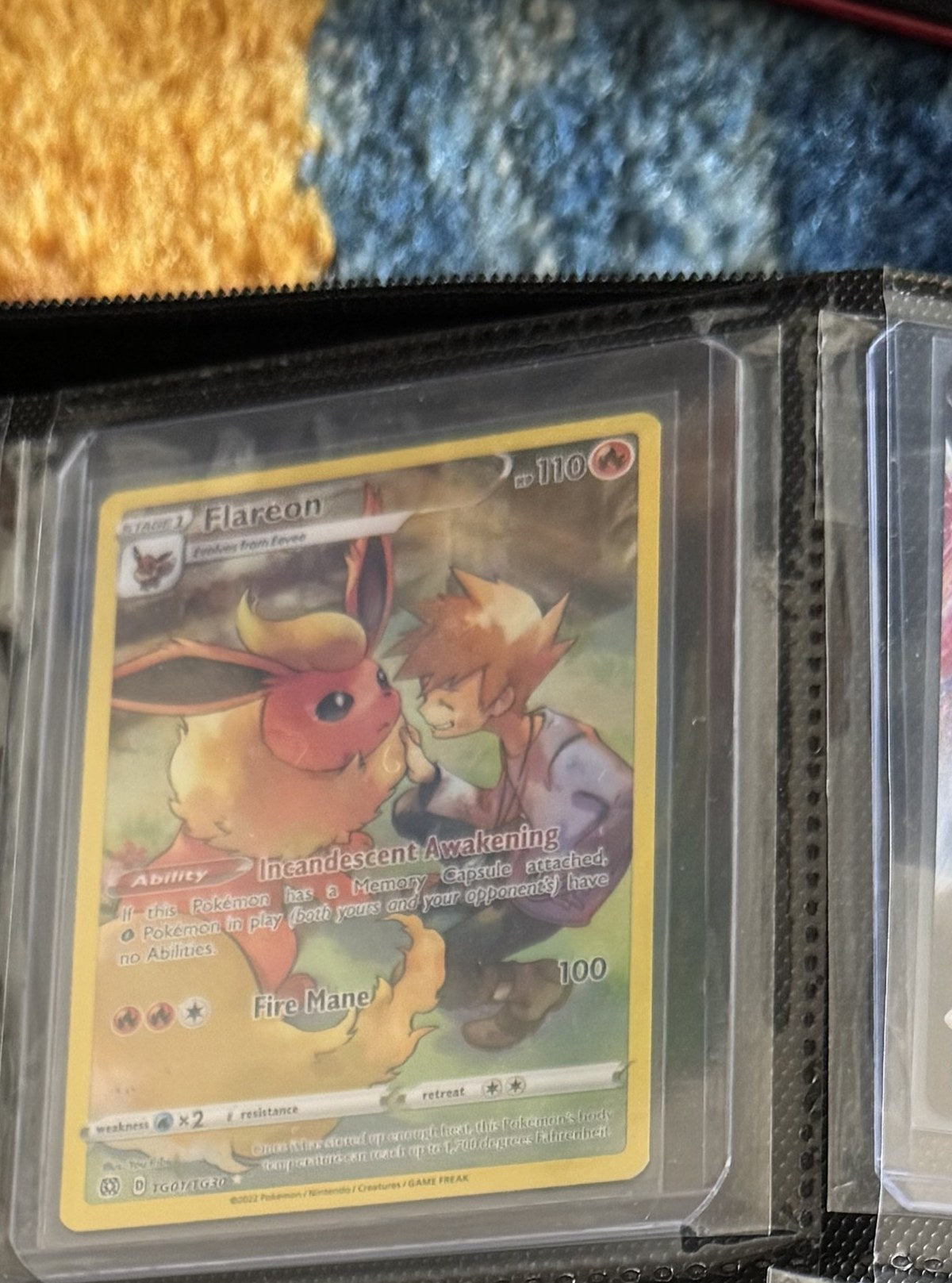 Flareon - Lost Origin Trainer Gallery #TG01/TG30 (Engelsk)