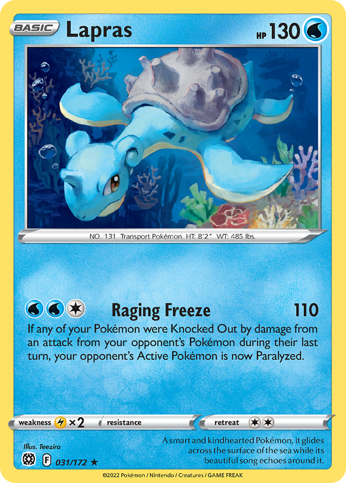 Lapras - Brilliant Stars #31