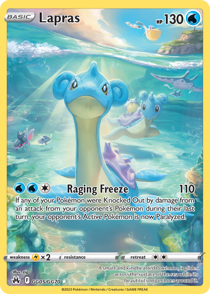 Lapras - Crown Zenith Galarian Gallery #GG05