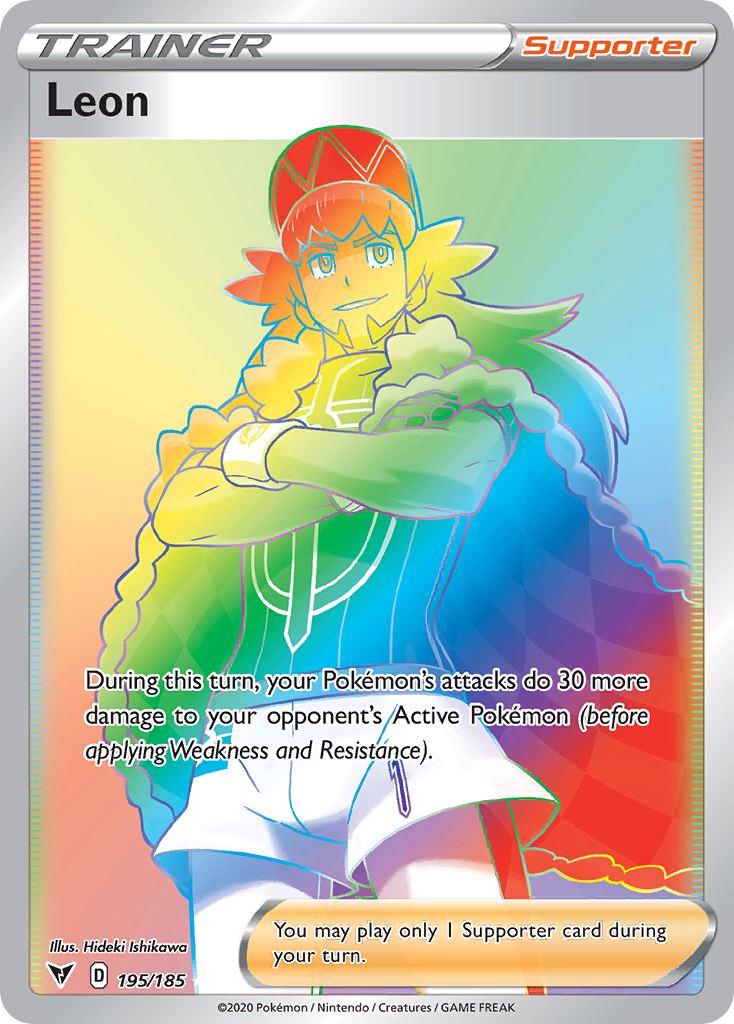 Pokemon Leon Vivid Voltage 195 Img (3659) R3 C2