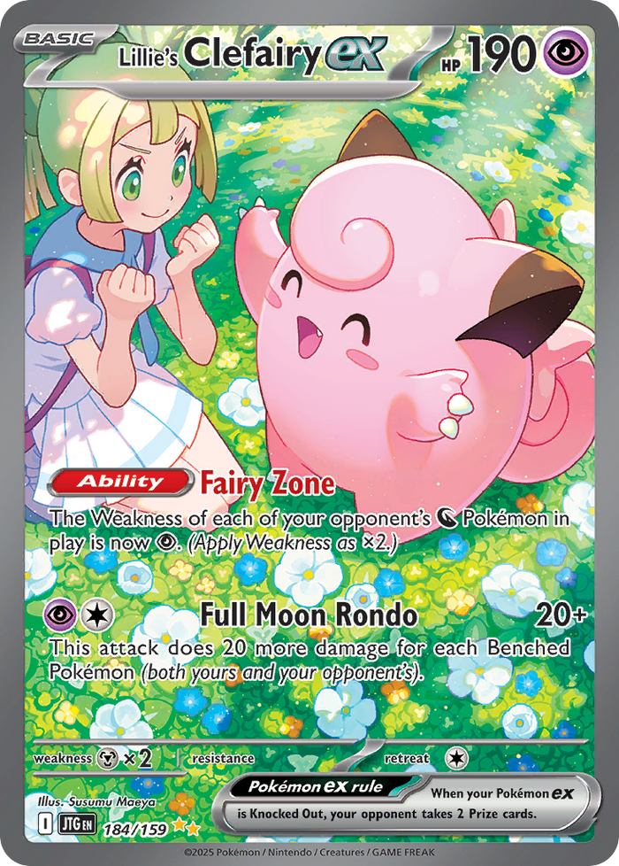 Lillie's Clefairy ex - Journey Together #184