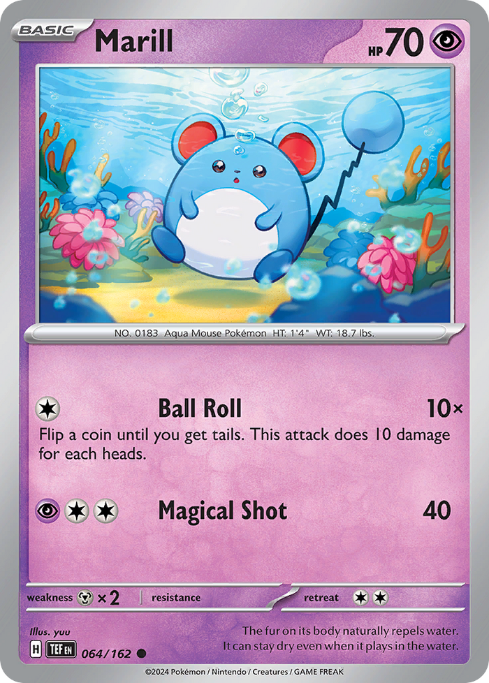Pokemon Marill Temporal Forces 64 Img (3664) R3 C3