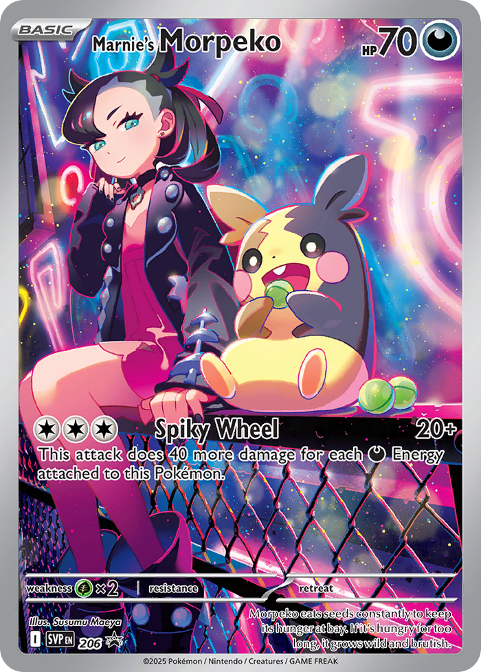 Marnie's Morpeko - Scarlet & Violet Promos #206