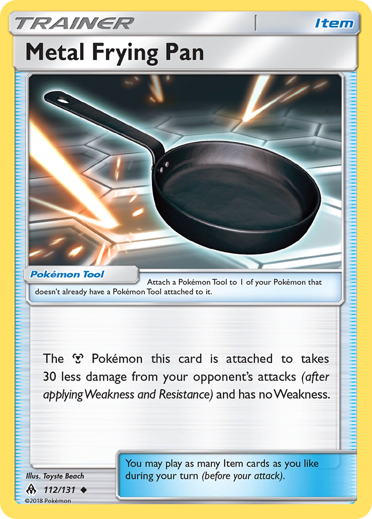 Metal Frying Pan - Forbidden Light #112