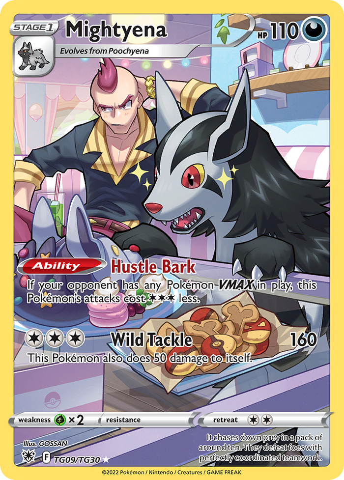 Mightyena - Astral Radiance Trainer Gallery #TG09