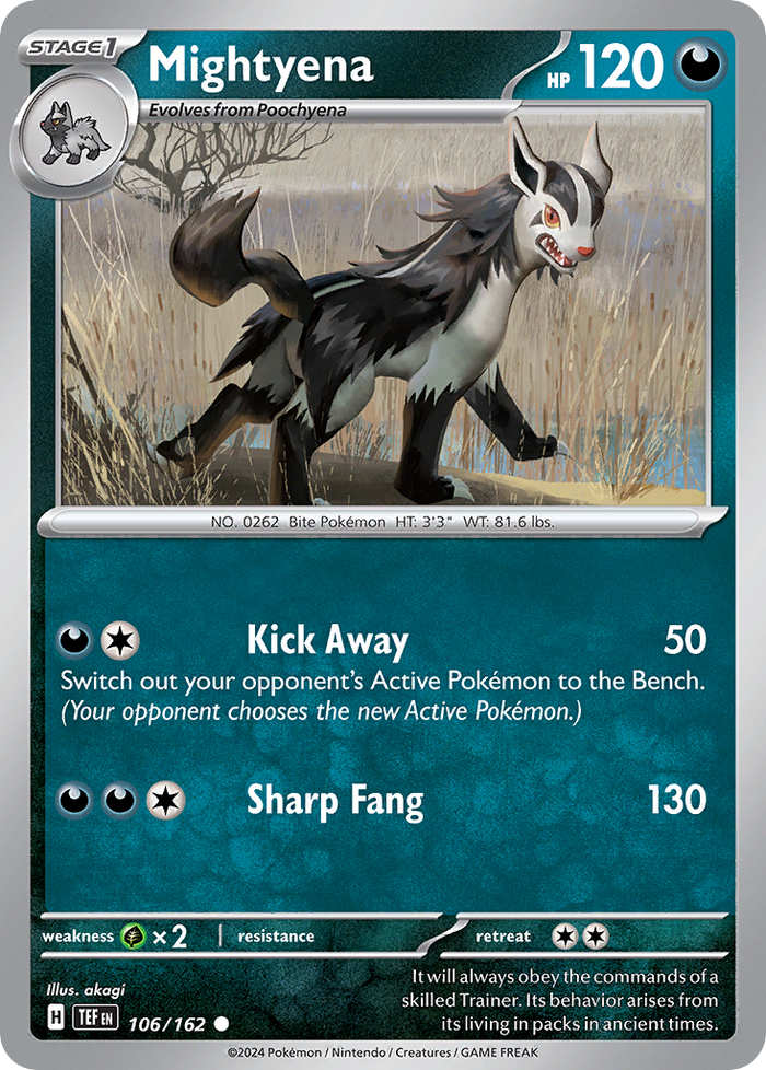 Mightyena - Temporal Forces #106