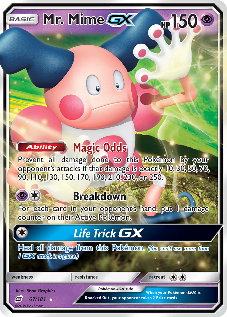 Pokemon Mr Mime Gx Team Up 67 Img (3633) R2 C2