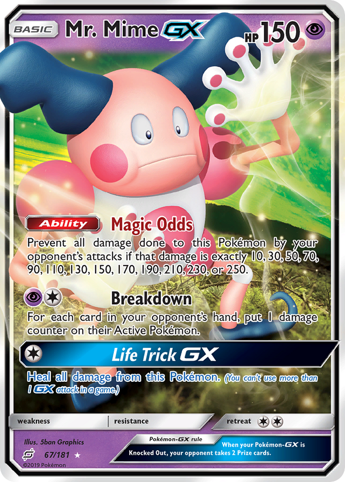 Pokemon Mr Mime Gx Team Up 67 Img (3633) R2 C2