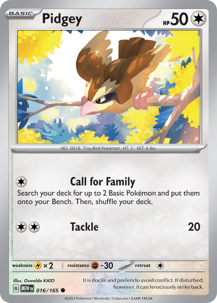 Pidgey - 151 #16