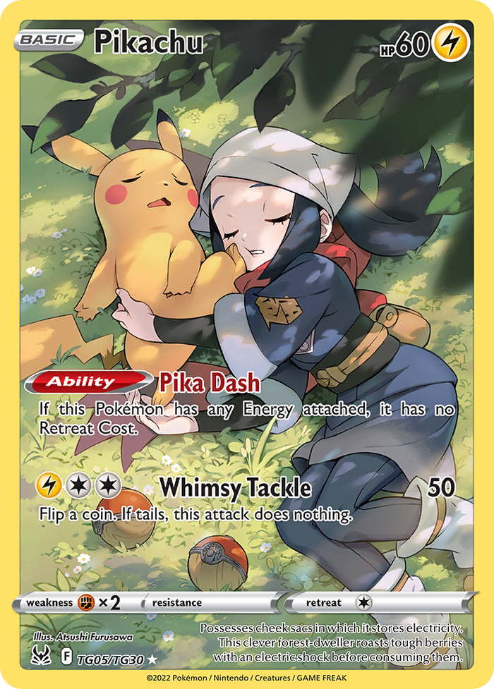 Pikachu - Lost Origin Trainer Gallery #TG05
