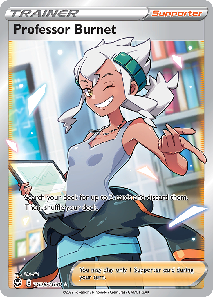 Professor Burnet - Silver Tempest Trainer Gallery #TG26