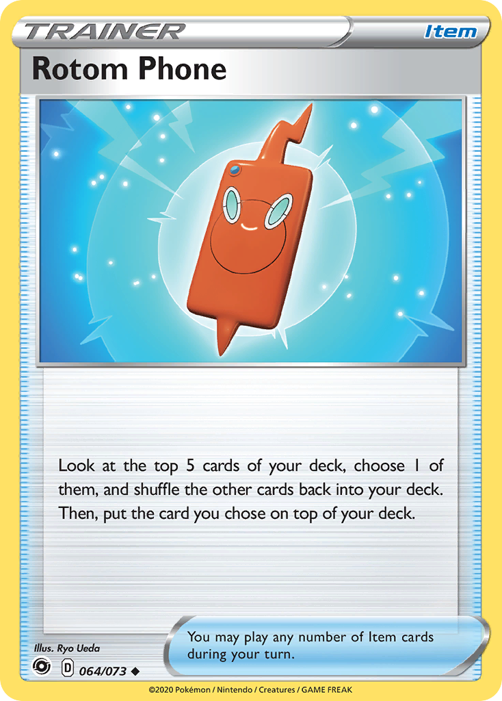 Rotom Phone - Champion's Path #64