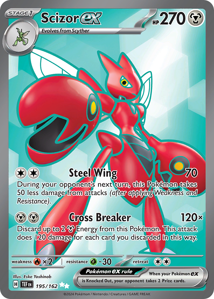 Scizor ex - Temporal Forces #195