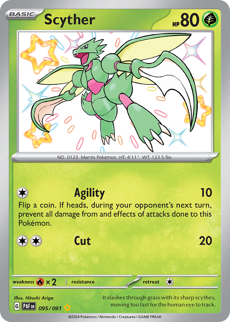 Scyther - Paldean Fates #95