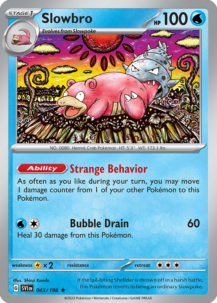 Slowbro - Scarlet & Violet #43