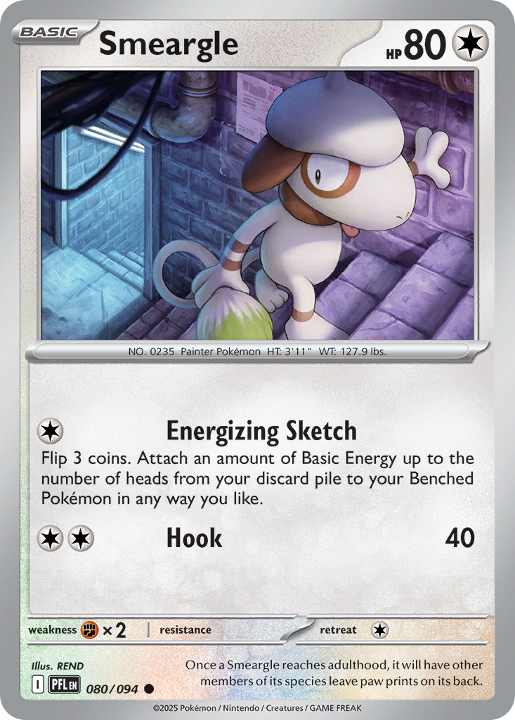 Smeargle - Phantasmal Flames #80