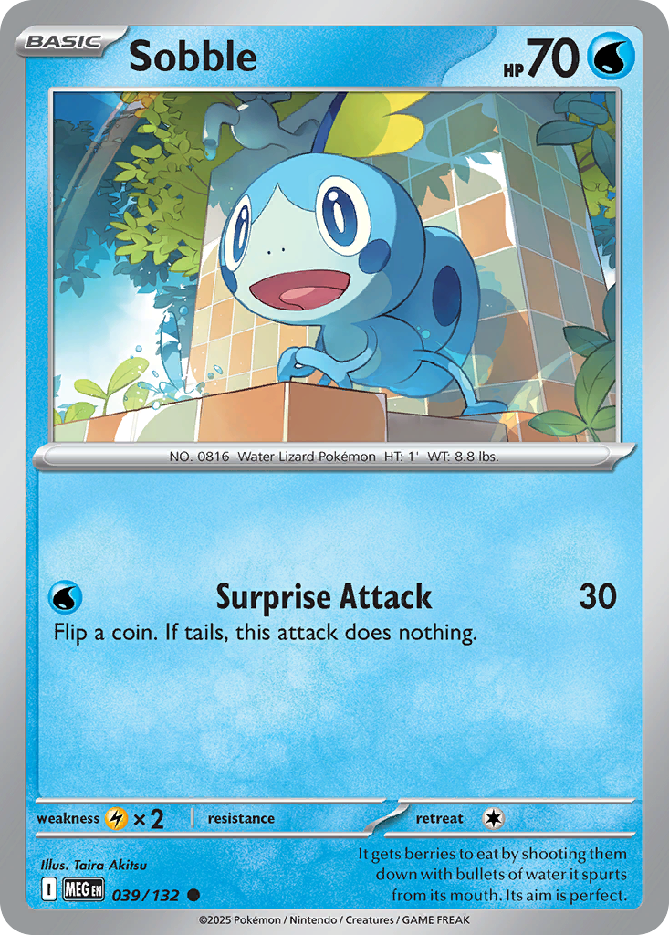 Sobble - Mega Evolution #39