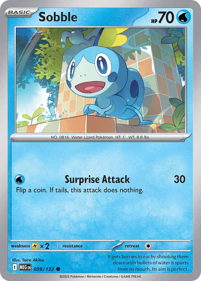 Sobble - Mega Evolution #39