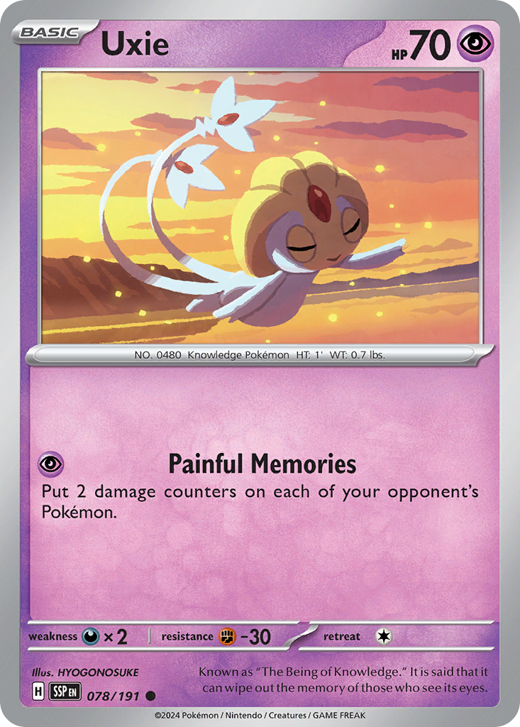 Uxie - Surging Sparks #78