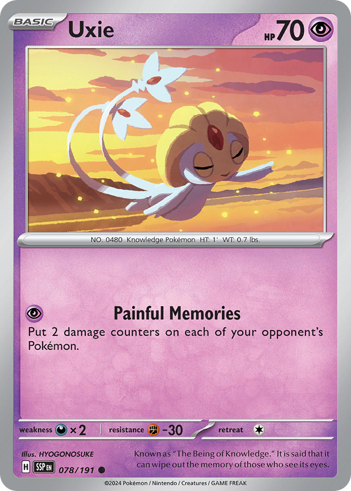 Uxie - Surging Sparks #78