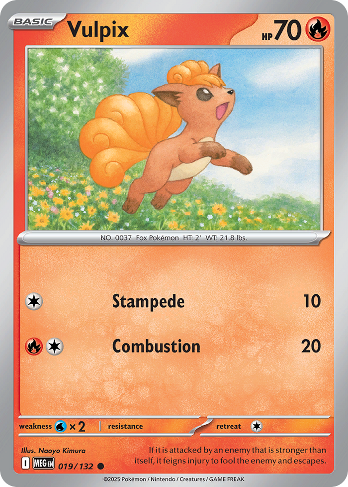 Vulpix - Mega Evolution #19