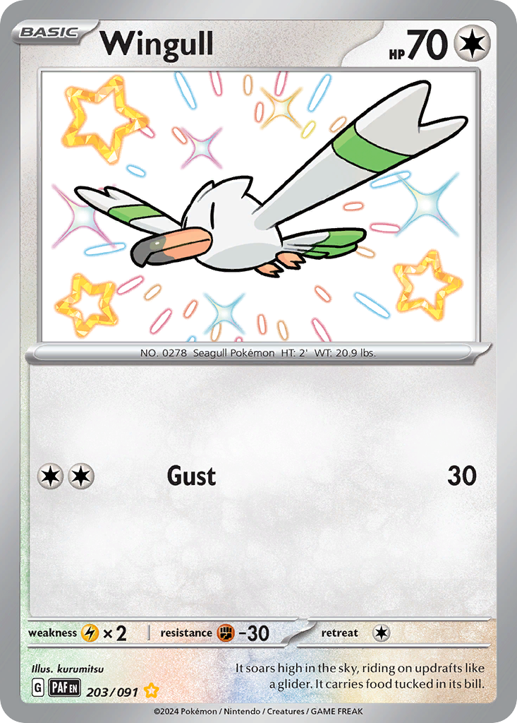 Wingull - Paldean Fates #203