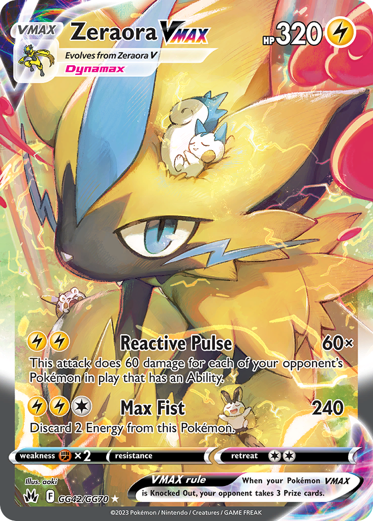Zeraora VMAX - Sword & Shield #054/159
