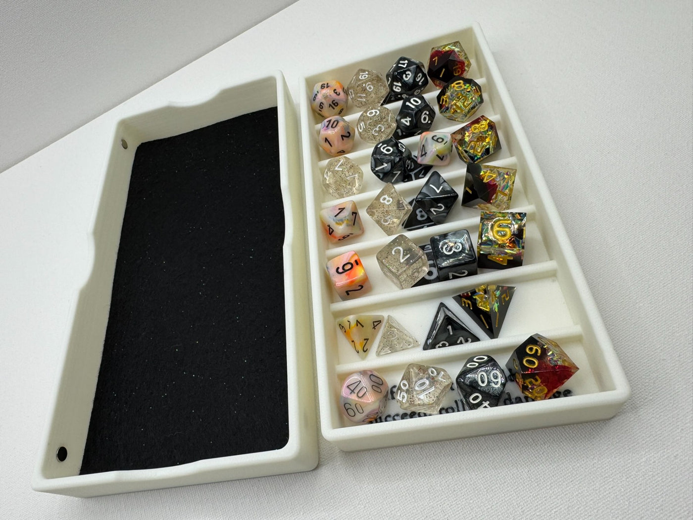 Ultimate Dice Storage Box & Rolling Tray