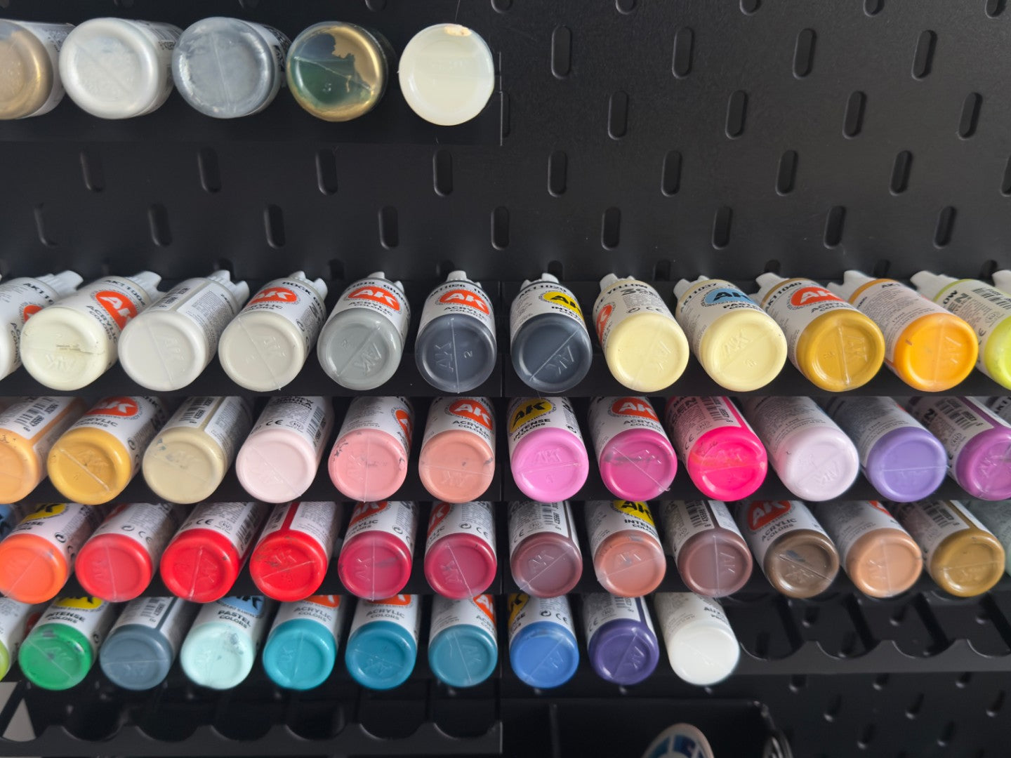 Vallejo/AK Paint Rack for Skadis - produktbillede